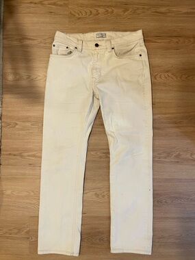 Tecovas 32/32 Men's Cream Jeans - Classic Straight Fit